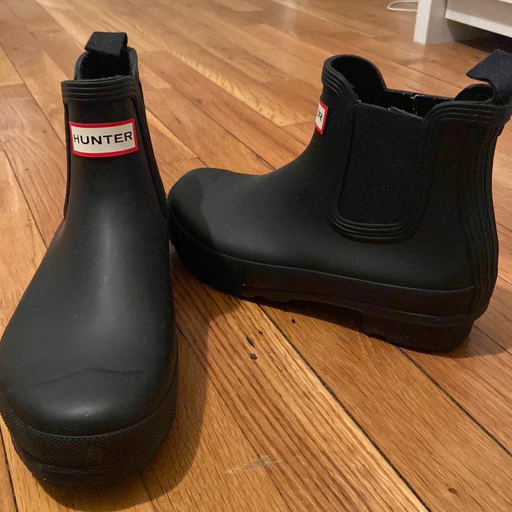 Black Hunter Chelsea Boot